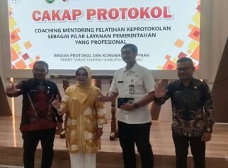 Coaching Mentoring dan Pelatihan Keprotokolan dibuka Bupati Berau